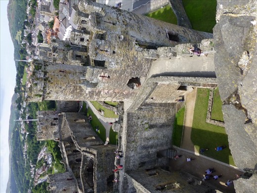Conwy castle in Wales