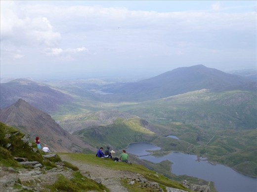 Snowdon - the top of Wales and England