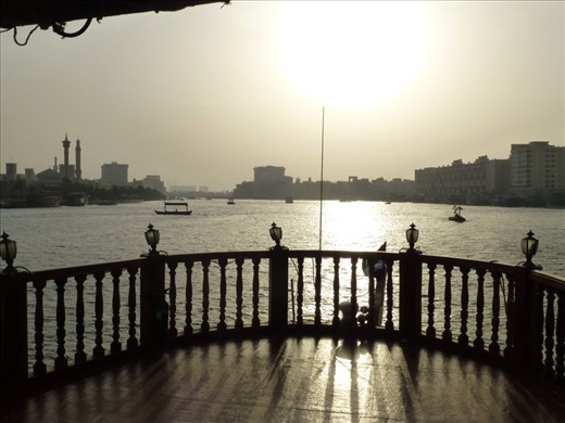 From our Dhow cruise on Dubai creek