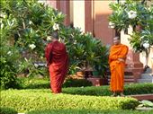 Cambodia national museum - a light moment on a serious day: by europe2013, Views[716]