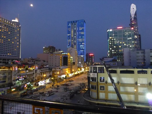 Saigon city lights