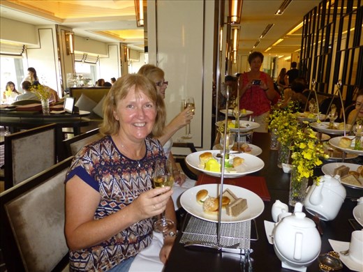 High tea at the Caravelle