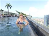 In the infinity pool on the 57th floor: by europe2013, Views[723]