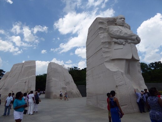 The Martin Luther King memorial