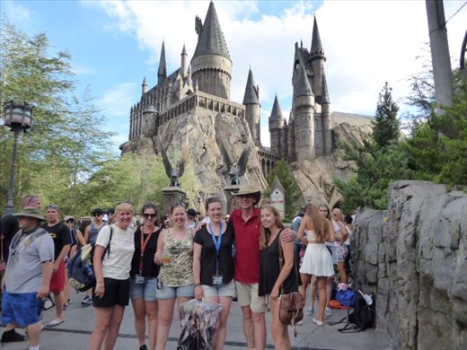 Last view of Hogwarts