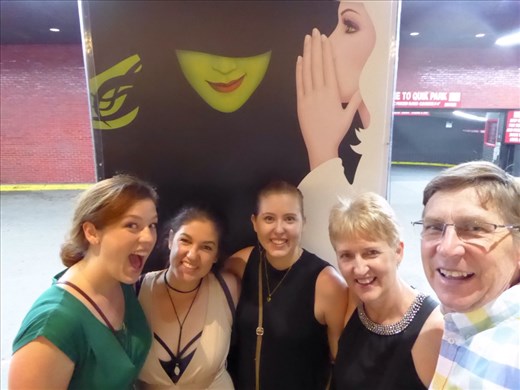 On the way into Wicked