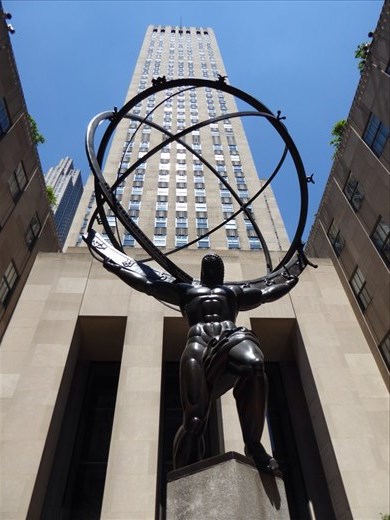 Atlas at the Rockefeller complex