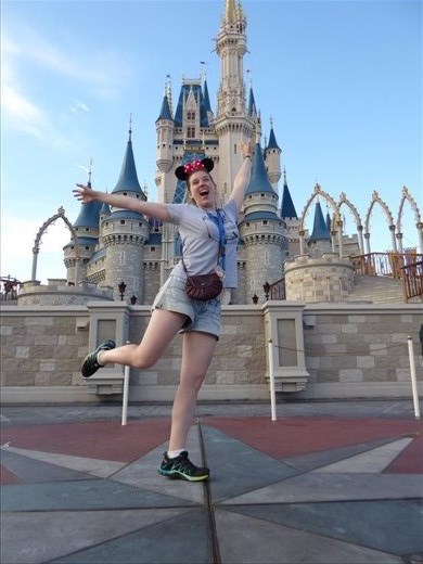 Brydie in her element