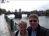 Charles Bridge in the background: by europe2013, Views[682]
