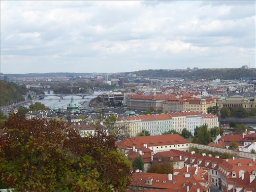 Prague from the castle
