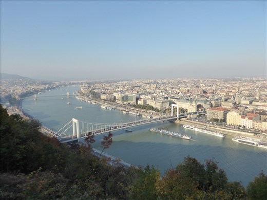 Budapest from Liberty Statue