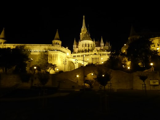 St Matthias by night