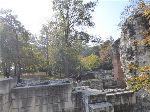 Medieval ruins (and Ian)