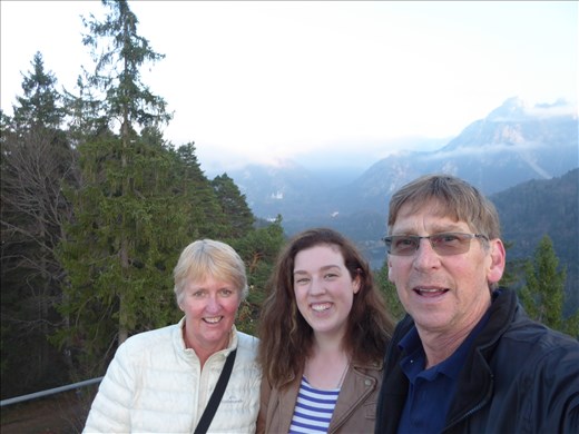 Neuschwanstein in the background - more views from Fussen