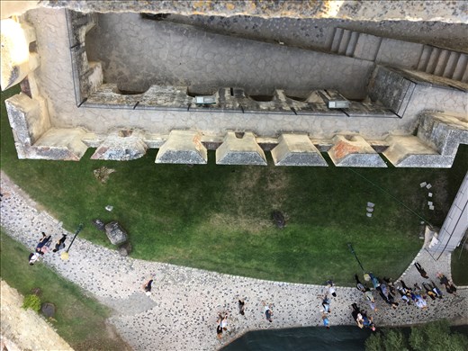 Looking down from the castle of Sao Jorge