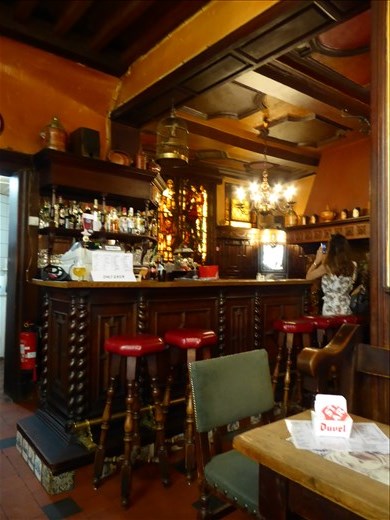 One of the quaint bars on our beer tour