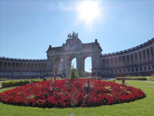 Cinquantenaire - and we climbed it!