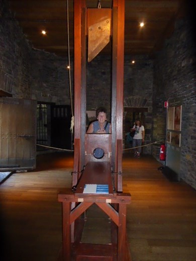 The blade on this is an original - at the castle