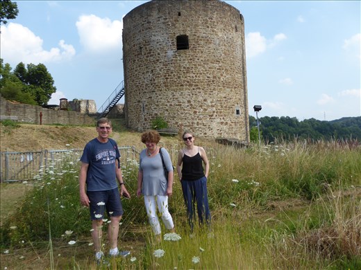 At Blankenheim with Ute and Kerstin