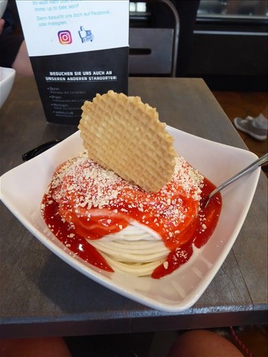 Spaghetti eis