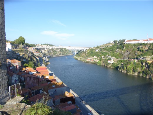 The Douro river and the bridges