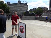 No falling off the lions at Trafalgar square :): by europe2013, Views[211]