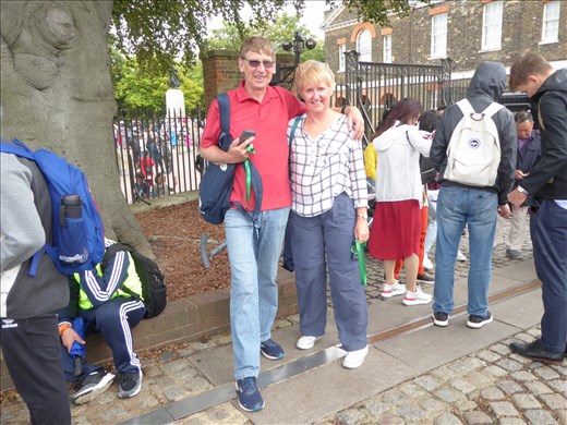 Over the meridian line