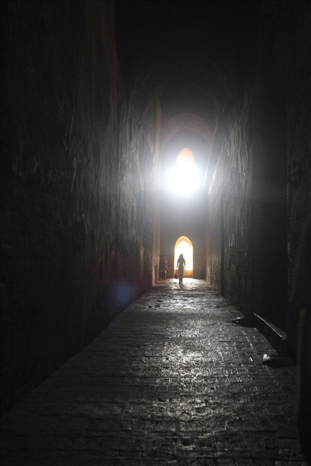 Tourists are the main source of income for Bagan as they visit the pagodas.