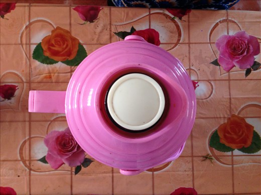 Thermos of Shai in Kenya, a staple at any meal  