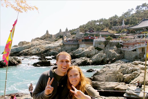 Korean cheese! Yonggungsa Temple