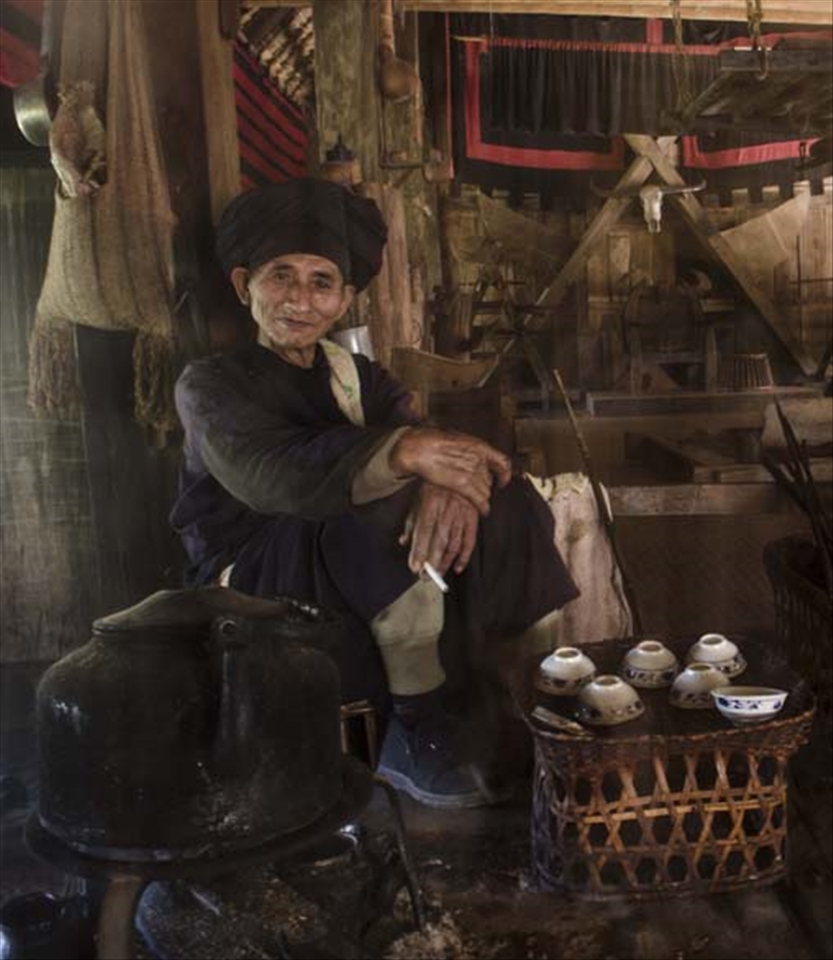 A Wa Elder in the Lodge