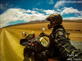 The perspective of driving a motorcycle from the eyes of the driver -  Chile: by expedition_south, Views[773]