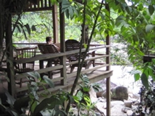 White water rafting centre just outside Tegucigalpa