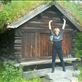 At the Norwegian Folk Museum - I highly recommend visiting this museum!