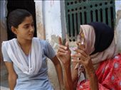 'Amar badi' (meaning 'Our Home') is an NGO which adopts some of the widows. Mira, a young school girl often visits the home to spend time with these women who love to regale anyone with a patient ear with stories from what many consider their “past life”. Their lives are marginally better at Amar Badi with a roof over their head and food. Not all women wear white here.: by eyespy81, Views[1120]