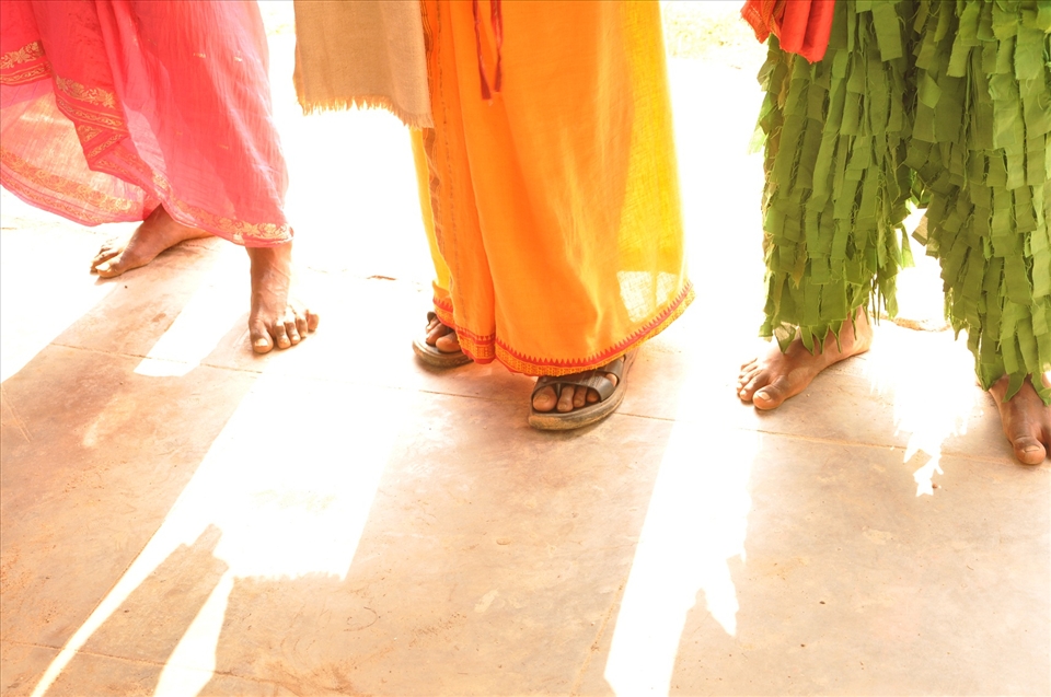 Arrival of musicians