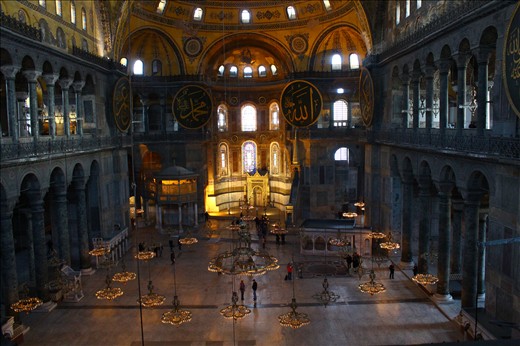 Two religions, one place; Hagia Sophia