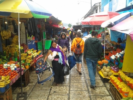 The market of San Cristobal.