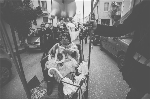 The queen on her throne