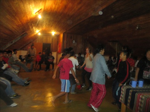 tanzen, am Abschlussabend von Johannes