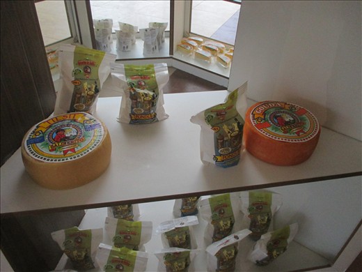 es gibt sogar Fonduekaese