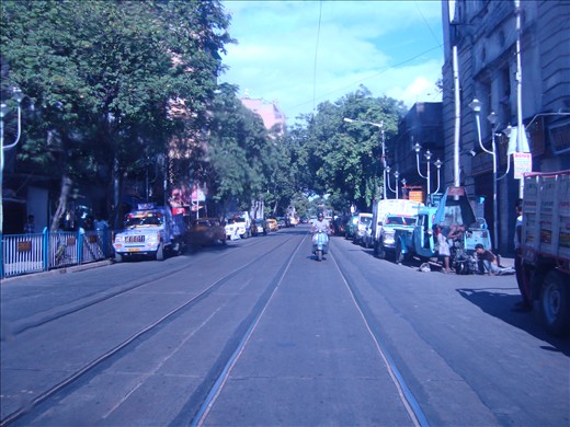 The streets of old Kolkata