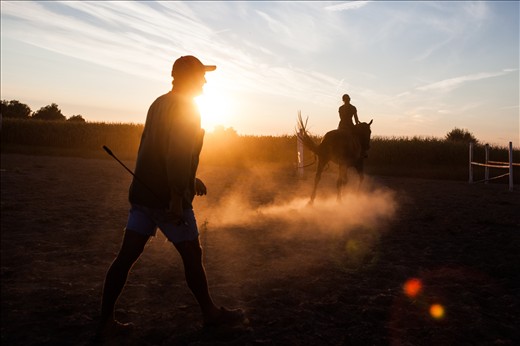 if one wants to ride in this dry conditions, supervision is obligatory 