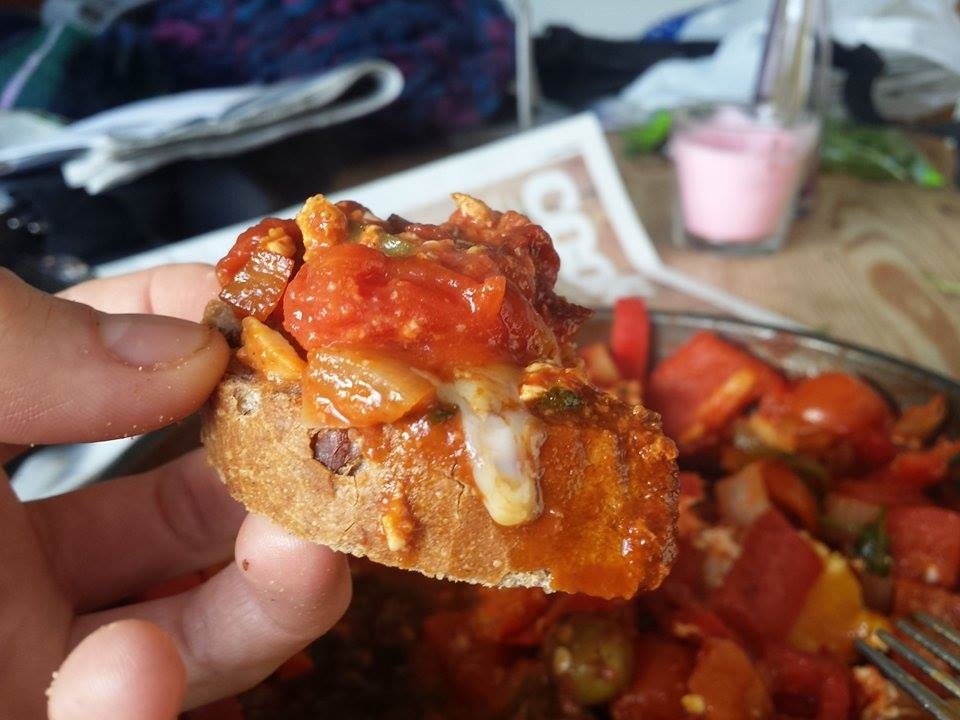 Dip your bread, enjoy