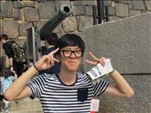 Another tourist at Osaka Castle: by fartandbelch, Views[238]