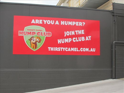 Humping Tassie style
