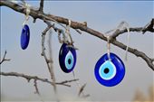 The Eye is the symbol of safety from bad luck. If you hang it somewhere and make a wish it comes true.: by feelthecappadocia, Views[1098]