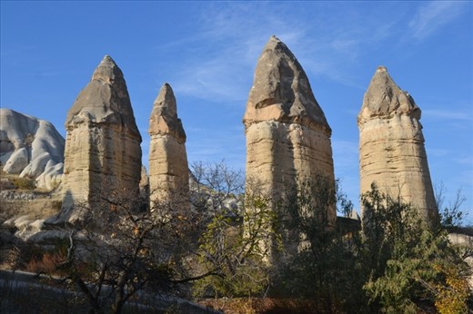 Very picturesque rock formations od Cappadoccia made trekkings fun and unforgettable experience. We had to stop every few meters because I found anothergreat motif.
