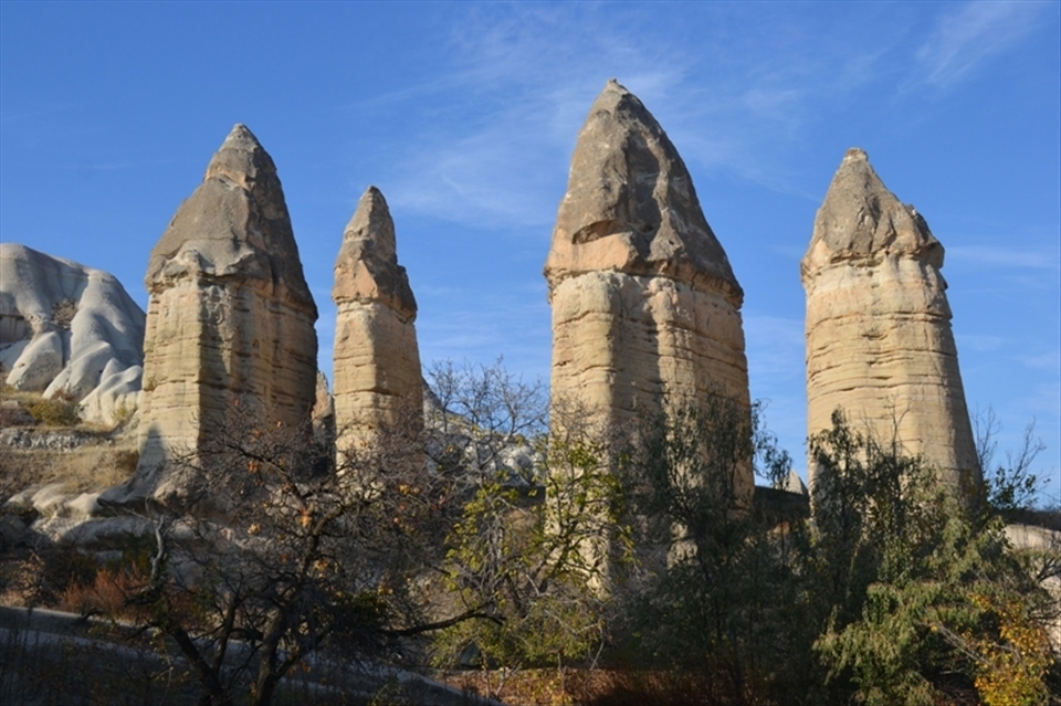 Very picturesque rock formations od Cappadoccia made trekkings fun and unforgettable experience. We had to stop every few meters because I found anothergreat motif.