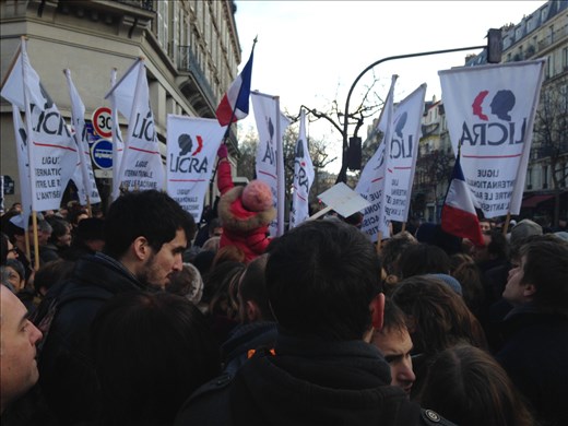 Charlie Hebdo solidarity march
